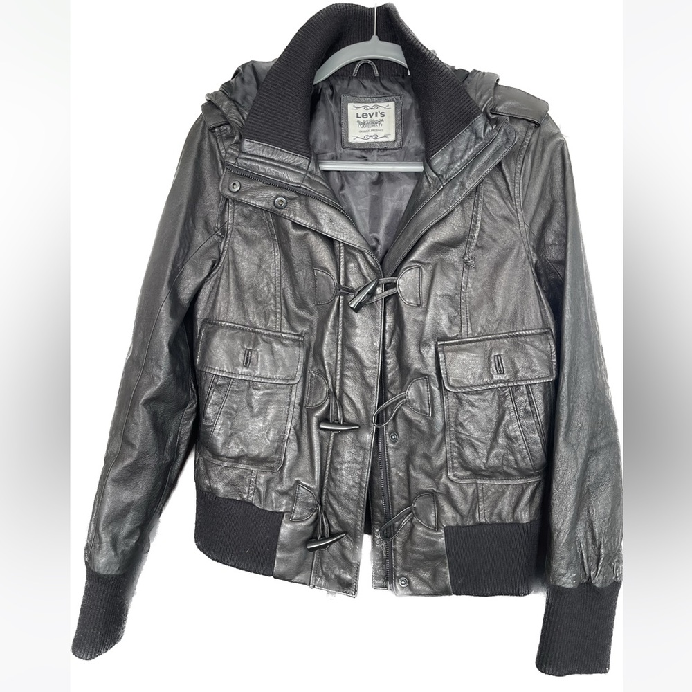 Levi leather jacket